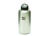 KLEAN KANTEEN WIDE-MOUTH 1900ML BRUSHED STAINLESS - WITH LOOP CAP - K64WSSL-BS